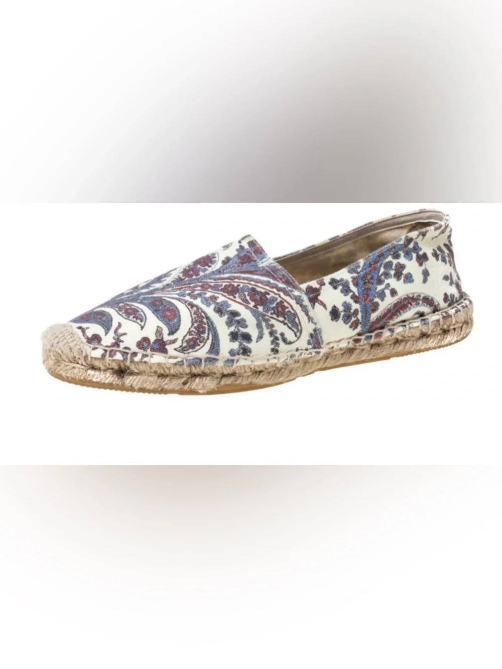 Isabel Marant Multicolor Canvas Espadrille / Size 39 /